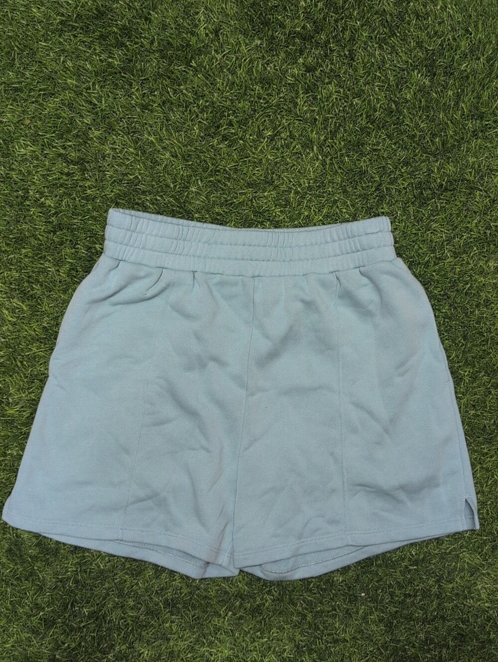 Men's Converse Light Teal Elastic Waist Shorts NWOT